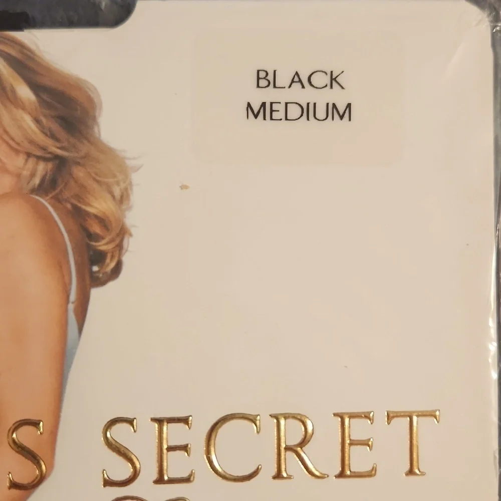 Victoria's Secret Signature Collection Sheer Seduction Stay Ups Black Sz M
